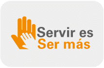 Servir es ser más logotipo servir es ser más